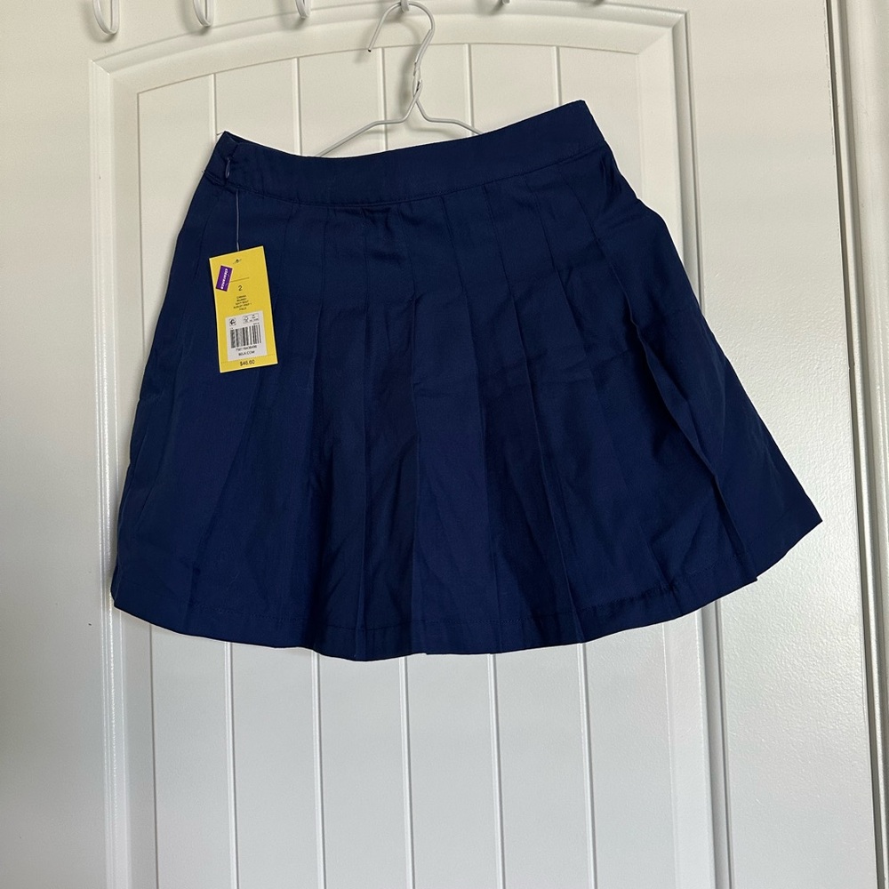 Crown & Ivy Deep Blue Skirt